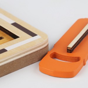 Wooden Early Education Puzzle Toys Wooden Car Huarong Road Intelligent Reverse Parking Toys Focus Logical Thinking Mathematical Maze Toys