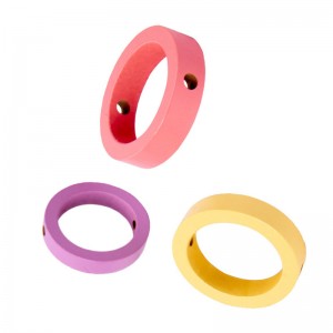 Montessori Geometry Creative Board Children’s Wooden Color And Shape Threading Rope Game Intellectual Development Pile Board Combination Puzzle Block Interspersed Toys