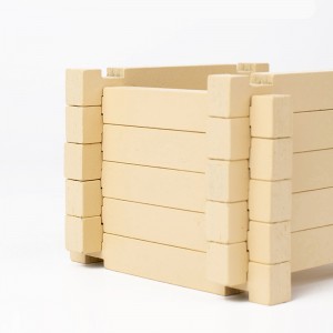 1 Set Wooden Mortise And Tenon Structure Spliced Building Blocks DIY Cabin – Space Construction Early Education Puzzle Toys – Hands-On Training Christmas Gifts