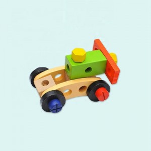 Kit de herramientas para niños, juego de herramientas de madera para niños pequeños incluye caja de herramientas y pegatinas, juguetes educativos Montessori para construcción de tallos para niños de 2 3 4 5 6 años, el mejor regalo de cumpleaños para niños