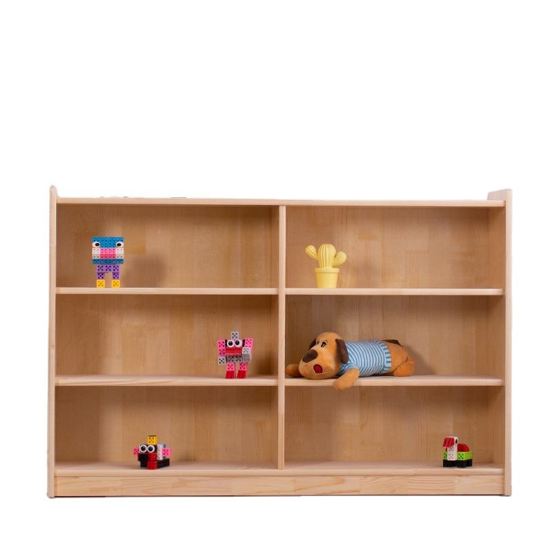 Muebles de estantería de madera para niños: natural, regalo para mayores de 3 años Imagen destacada