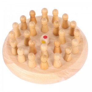 Wooden Memory Match Stick Chess Game, Color Memory Chess, Funny Block Board Game,Memory Match Stick Chess Game,Parent-Child Interaction Toy, Brain Teaser for Boys and Girls Age 3 and Up
