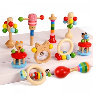 Toddler Musical Instruments Set, Kinds Wooden Percussion Instruments Toys for Kids Playing Preschool Education, Early Learning Baby Musical Toys for Boys and Girls Gift