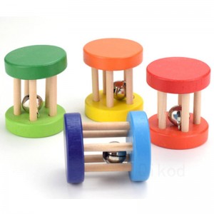Promise Babe Natural Infantil Gimnasio Sonajero De Madera Orgánica Campanas De Madera Sonajeros Regalos De Ducha De Enfermería