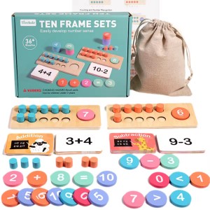 Children’s Early Education Wooden Ten Lat...