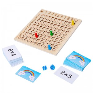 Boulier en bois jouet mathématique jouet en bois numéros jeu