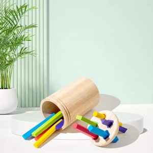 Color Shape Sorting Cognition Cup Suitable for Children 3 Ages+ Early Educational Kids Montessori Educational Toy