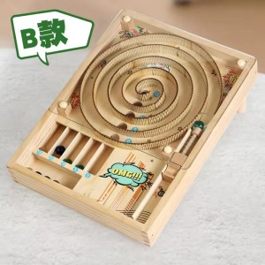 2025 New Arrival Wooden Classic Pinball Machine Toy Innovative Design Retro Style Gaming for Kids