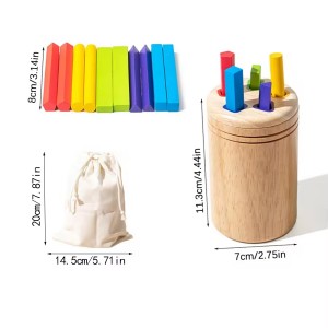 Color Shape Sorting Cognition Cup Suitable for Children 3 Ages+ Early Educational Kids Montessori Educational Toy