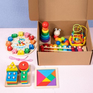 Wooden Toy Wholesale Early Education Wooden Baby Intellectual Development Toys Music Funny Set for 3-6 Year Children Wooden Toys