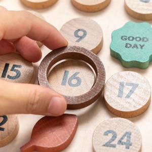 Wooden Calendar,Montessori Calendar for Kids to Learn Seasons, Toddler Preschool Calendar,Preschool Calendar for Kids Learning at Home and Classroom Teaching,Months and Days