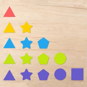 Baby Montessori Toys Shape Sorting Cognition Cup Suitable for Babies Over Three Years Old Early Education Puzzle Wooden Toys
