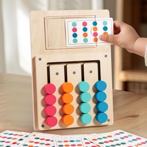 Children’s Early Education Thinking Logic Training Enlightenment Maze Teaching Aids Intelligence Puzzle Wooden Toy for Children