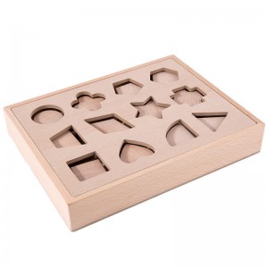 Montessori Toys Color&Shape Sorting Learning Matching Box for Baby Toddlers 1-3 Year Old