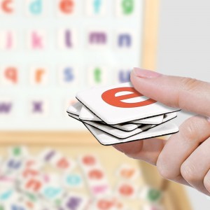 2025 Montessori Wooden Spelling Puzzle Board with Storage Box and Flash Cards Early Educational Wooden Toy