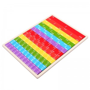 Montessori Wooden Rainbow Math Board Toys Thinking And Computing Ability Enlightenment Exercise Early Education Cognitive Math Fraction Board Toys